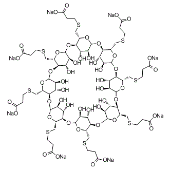 Sugammadex sodium (Synonyms: Org25969)